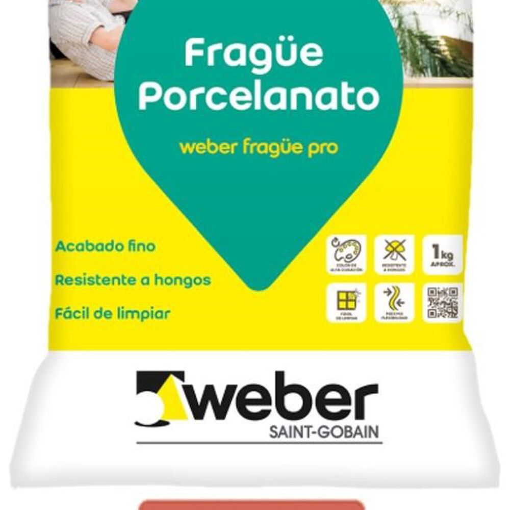 Weber Fragüe Porcelanato 1kg Mendoza image number 0.0